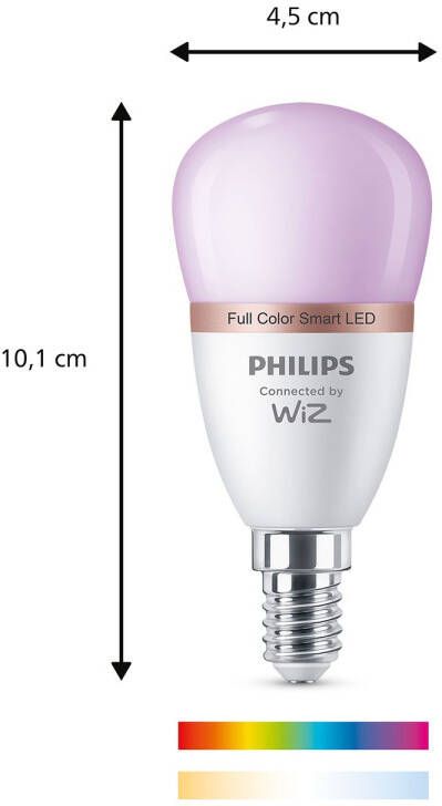 Philips Slimme Kogellamp E14 4 9w