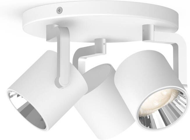 Philips Byrl Opbouwspot LED SceneSwitch Wit 4 x 4 3W 1600 lumen