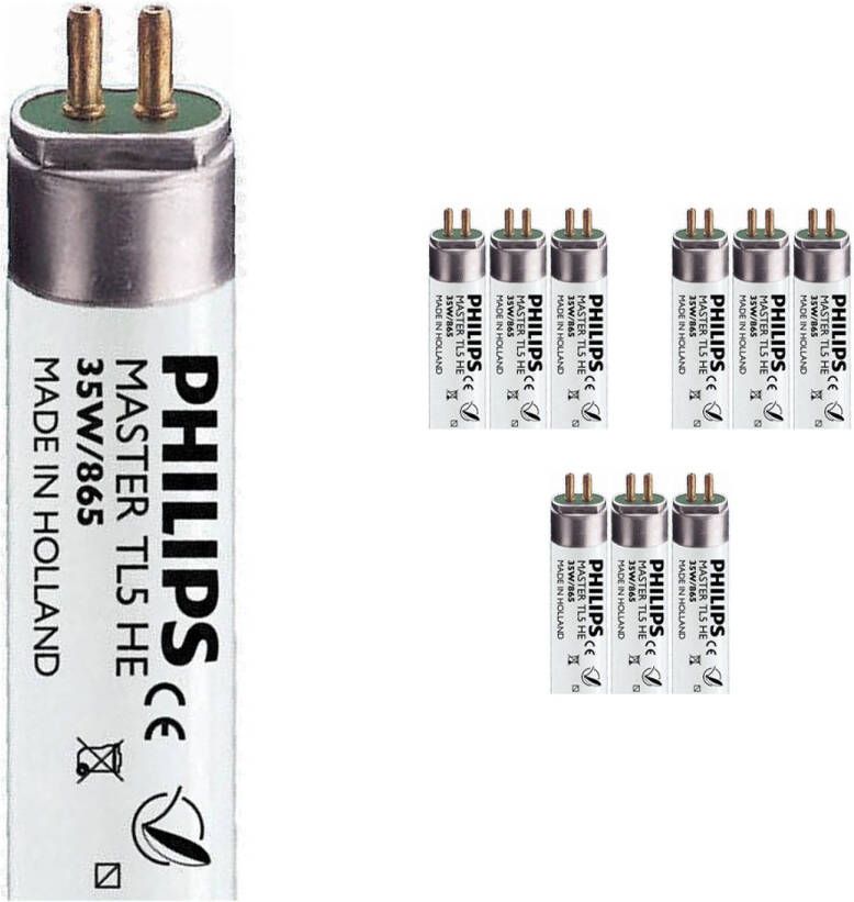 Philips Voordeelpak 10x Master Tl5 He 35w 865 Daglicht | 145cm