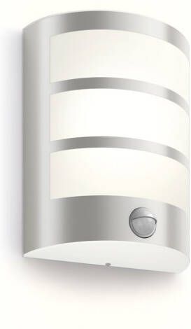 Philips Wandlamp Python Rvs 3 8w Met Sensor