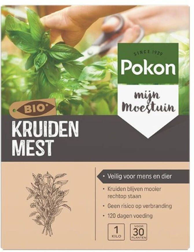 Pokon Bio Kruiden Mest 1kg