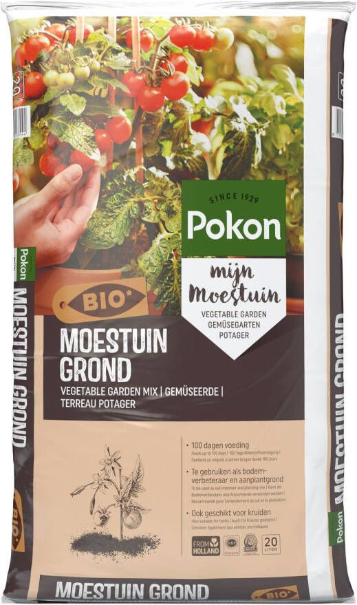 Pokon Bio Moestuin Grond 20l