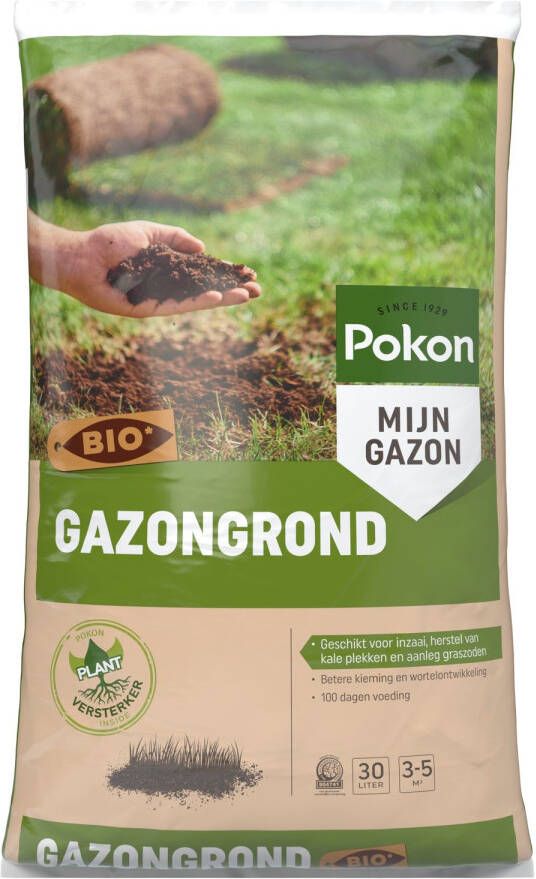 Pokon Mps Biologische Gazongrond 30l