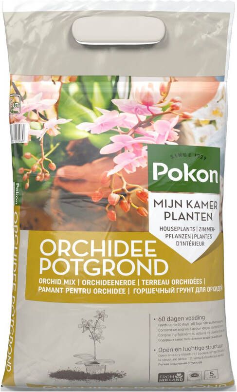 POKON Orchideeëngrond Kamerplanten potgrond 5 L