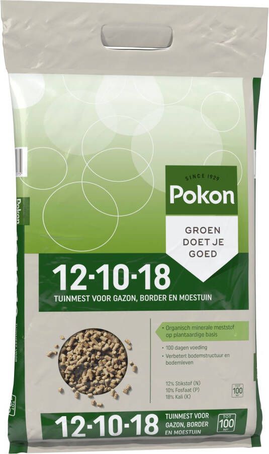 Pokon Tuinmest 12-10-18 Npk 3 75kg