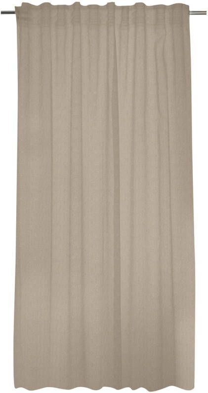 Praxis Chamonix Gordijn Verduisterend En Isolerend Ringen Beige 135 X 260 Cm