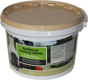 Praxis Decor betonnen barbecue coating crème 8kg