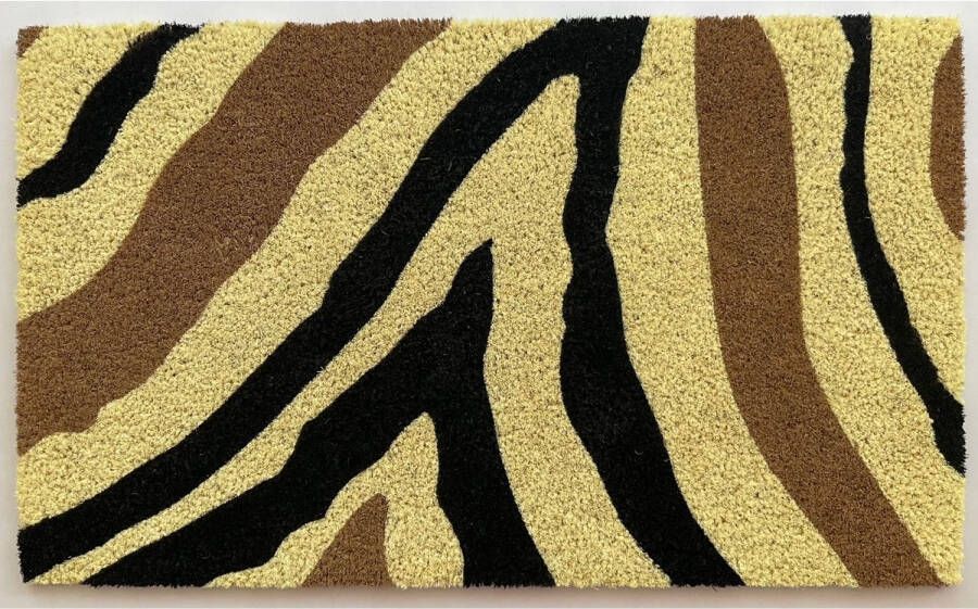 Praxis Deurmat Ruco Design Zebra 45 X 75 Cm