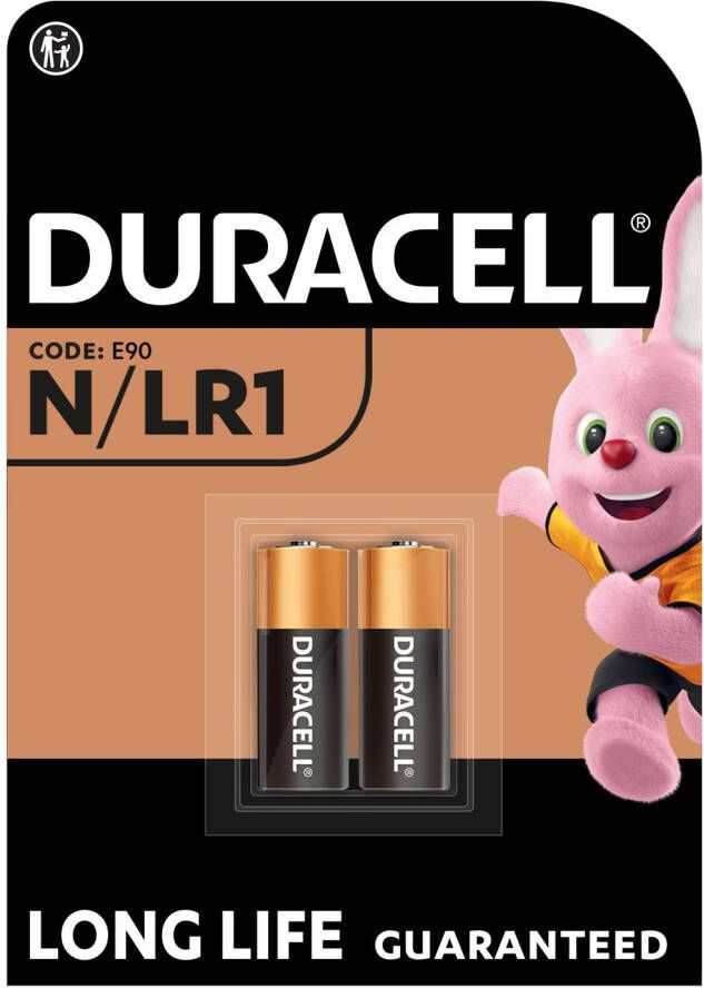 Duracell Alkaline Batterij Mn9100 e90 1.5v 2 Stuks