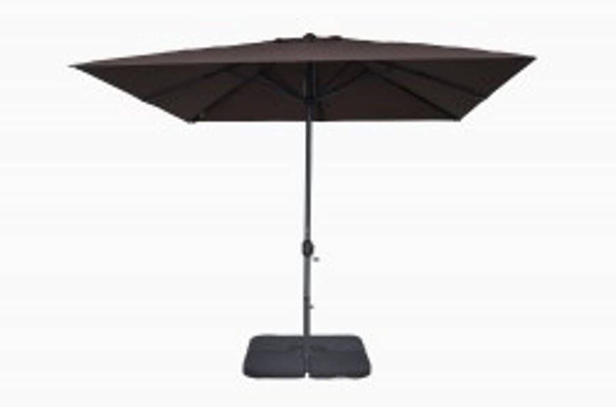 Praxis Easywind Tuinparasol Windbestendig 3x3m Belveo Harmattan Taupe