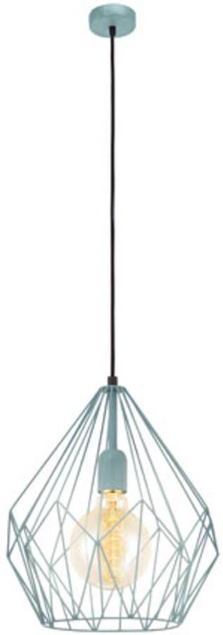 EGLO Hanglamp CARLTON hanglamp koper staal excl. lichtbron retro Vintage Hanglamp 1 lamps Draadgaas Industrieel 110x31cm - Foto 7