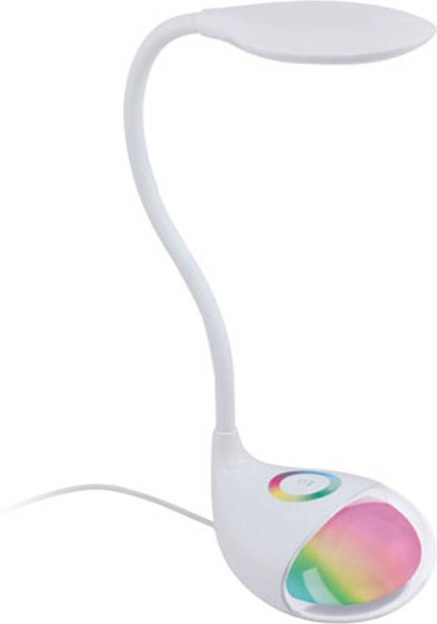 EGLO Tafellamp CABADO 1 Tafellamp kunststof bureaulamp lamp (1 stuk) - Foto 4