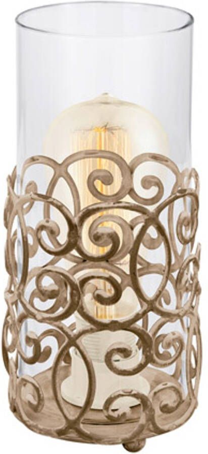 EGLO Cardigan Tafellamp E27 12 cm Bruin