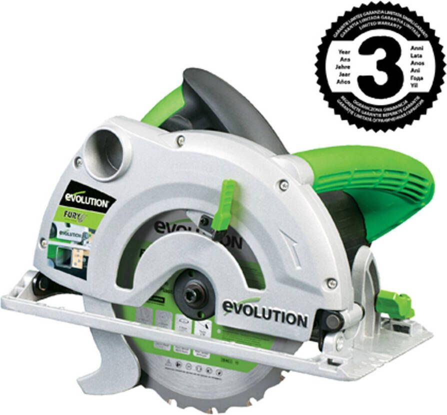 Praxis Evolution Multi-functionele Cirkelzaag Fury1-b 1200w