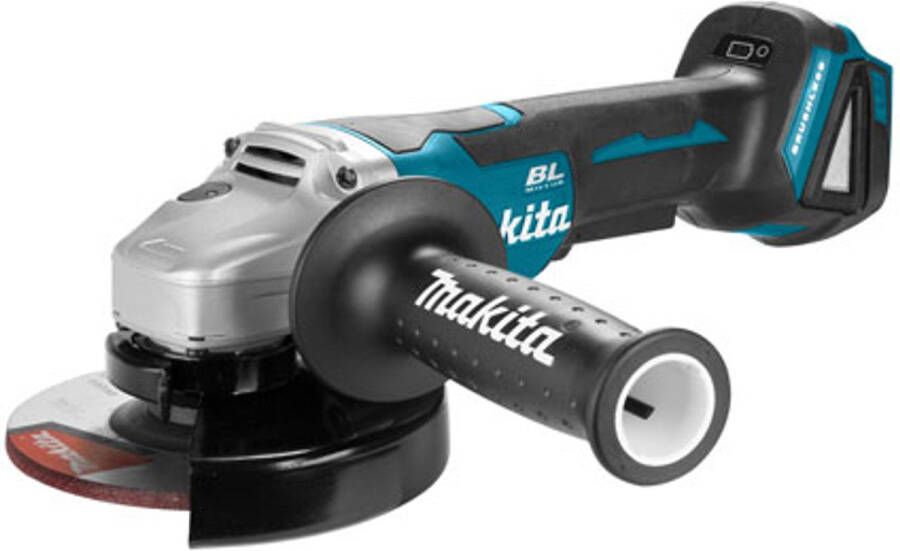 Makita DGA505ZJ 18V Li-Ion Accu haakse slijper body in Mbox 125mm koolborstelloos softstart - Foto 2