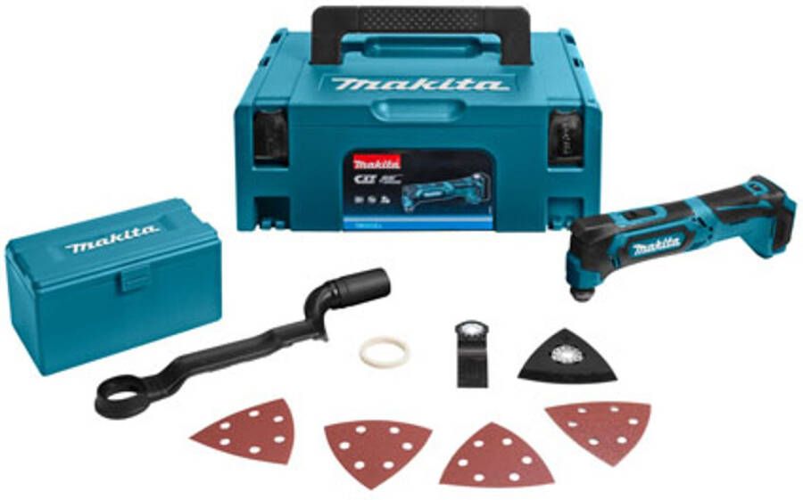 Praxis Makita Multitool Tm30dzjx5 10 8v Incl. Accessoires