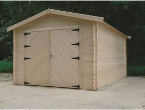 Solid Garage Traditional Hout 18 19m² 358x508cm