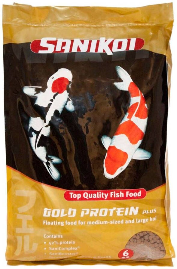 Praxis Velda Vissenvoer Sanikoi Gold Protein Plus 6 mm 10 L 124648