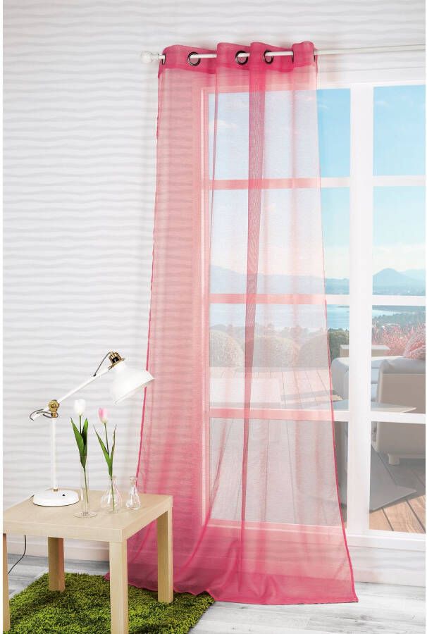 Praxis Vitrage Dolly Fuchsia 140 X 240 Cm