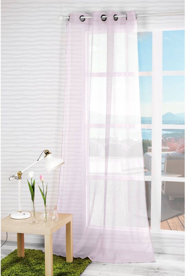 Praxis Vitrage Dolly Roze 140 X 240 Cm