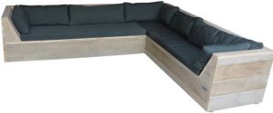 Praxis Wood4you lounge tuinbank 6 steigerhout 230x200x70cm