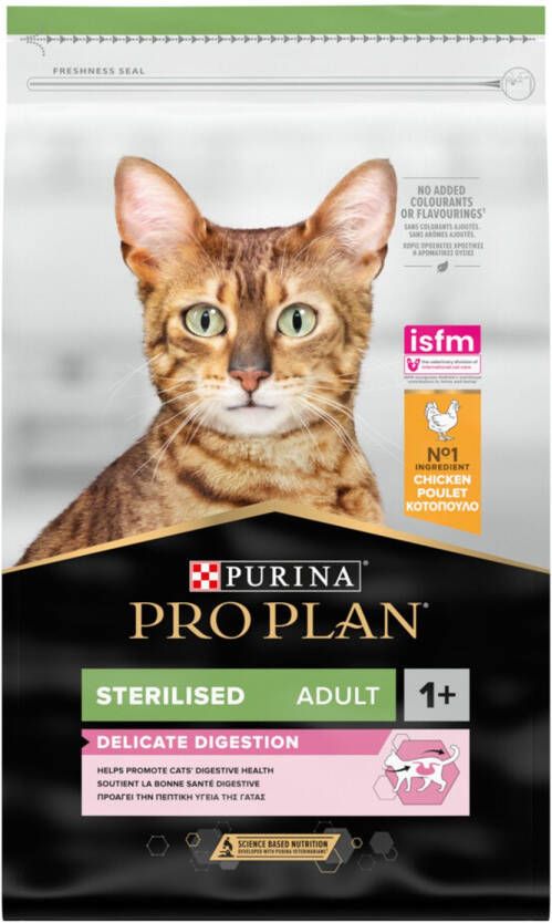 Pro Plan Adult Sterilised Delicate Digest Kip 10 Kg