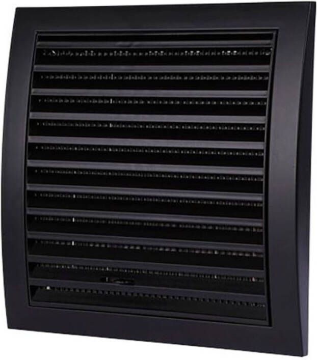 Przybysz Matzwart 190 190 Mm Wand Ventilatierooster Anti-insecten Gaas Jalouzieën