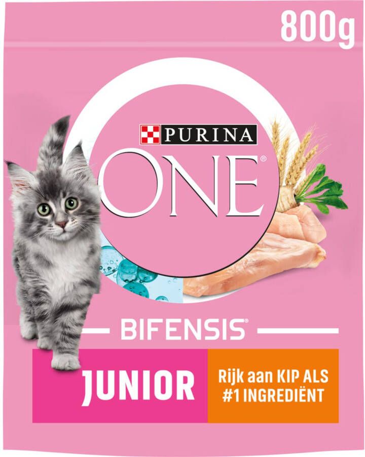 Purina One Junior Kip 4 X 800 Gr Voordeelverpakking