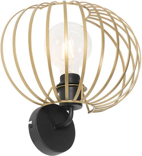 QAZQA Wandlamp johanna Goud messing Design L 300mm