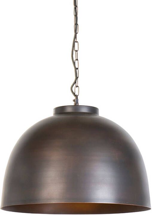 QAZQA Industriële Hanglamp Bruin 45 5 Cm Hoodi