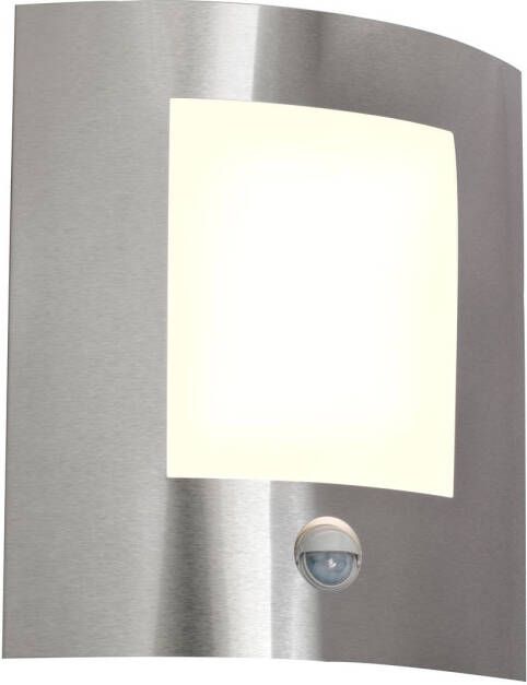 QAZQA Moderne Buitenwandlamp Staal Bewegingssensor Ip44 Emmerald 1