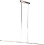 QAZQA Moderne Hanglamp Staal Incl. Led Verstelbaar Bold - Thumbnail 2