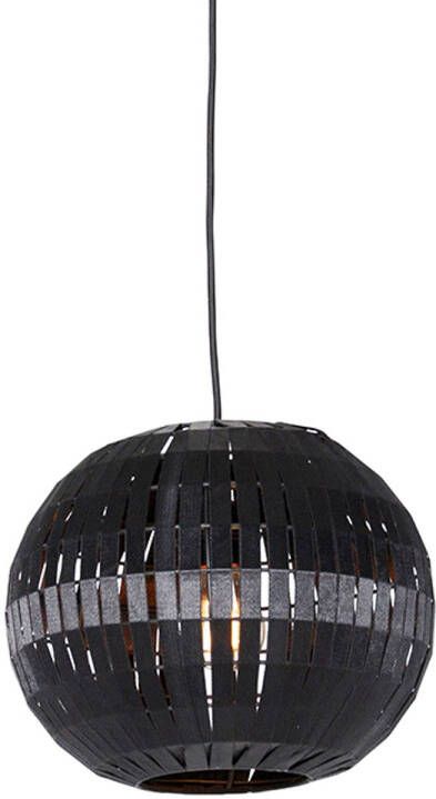 QAZQA Moderne Hanglamp Zwart 30 Cm Zoë