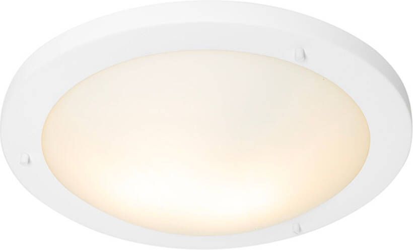 QAZQA Plafondlamp buiten yuma Wit Modern D 41cm