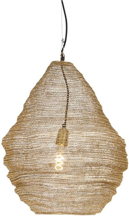 QAZQA Hanglamp nidum Goud messing Oosters D 450mm