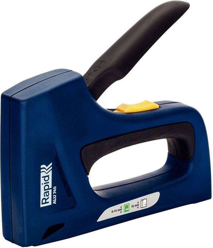 Rapid Handtacker ALU740 voor nieten van 6 tot 14mm en nagels 15mm - Foto 2
