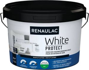 Renaulac latex White Protect mat wit 2 5L