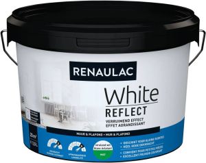 Renaulac latex White Reflect mat wit 2 5L
