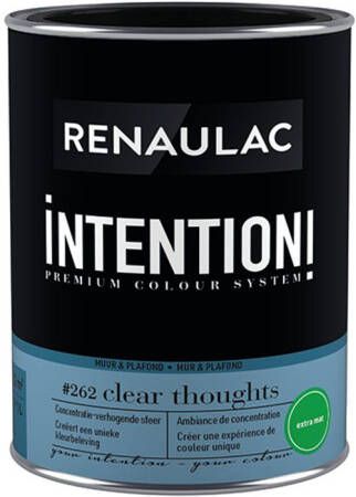 RENAULAC Muur- En Plafondverf Intention Clear Thought Extra Mat 1l