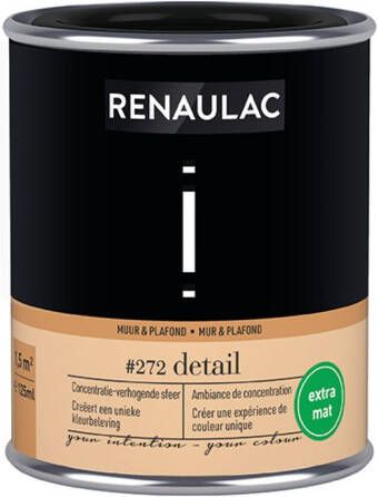 RENAULAC Muur- En Plafondverf Intention Detail Extra Mat 125ml