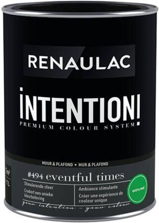 RENAULAC Muur- En Plafondverf Intention Eventful Extra Mat 1l