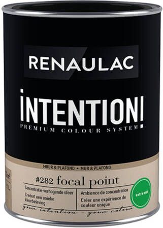 RENAULAC Muur- En Plafondverf Intention Focal Point Extra Mat 1l