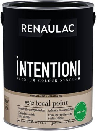 RENAULAC Muur- En Plafondverf Intention Focal Point Extra Mat 5l