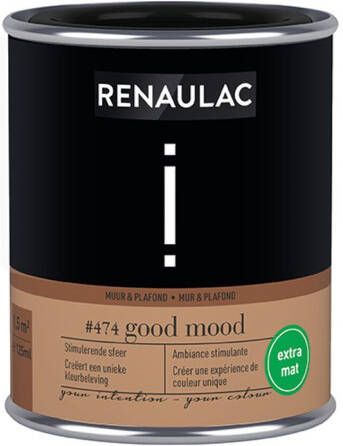 RENAULAC Muur- En Plafondverf Intention Good Mood Extra Mat 125ml