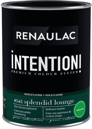 RENAULAC Muur- En Plafondverf Intention Splendid Lounge Extra Mat 1l