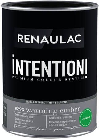 RENAULAC Muur- En Plafondverf Intention Warming Ember Extra Mat 1l