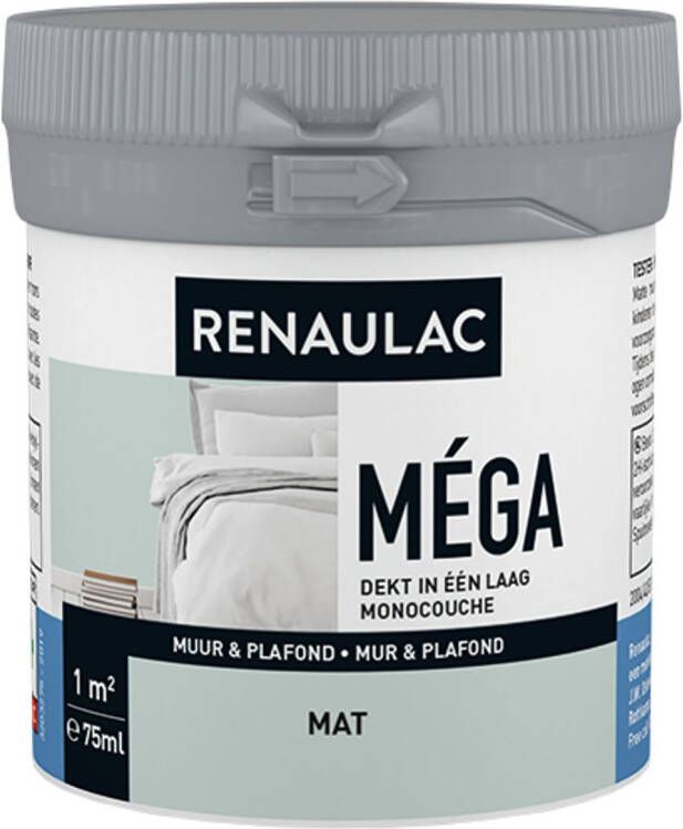 RENAULAC Muurverf Tester Mega Vedette Mat 75ml