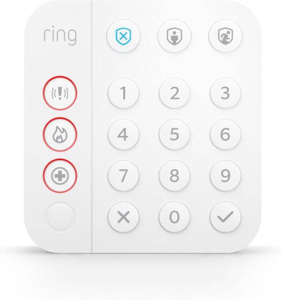 Ring Alarm Keypad 2nd Gen Inbraakbeveiliging Wit - Foto 2