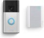 Ring Battery Video Doorbell + Chime Slimme deurbel Grijs - Thumbnail 3