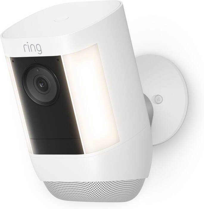 Ring Beveiligingscamera Spotlight Cam Pro Op Batterij 1080p Hd-video Wit - Foto 2